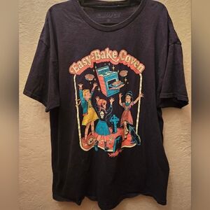 Creepy Co Easy Bake Coven Graphic Tee Goth Witch Horror Shirt